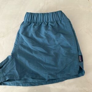 Patagonia barely baggies shorts. Size small. Color Wavy Blue.